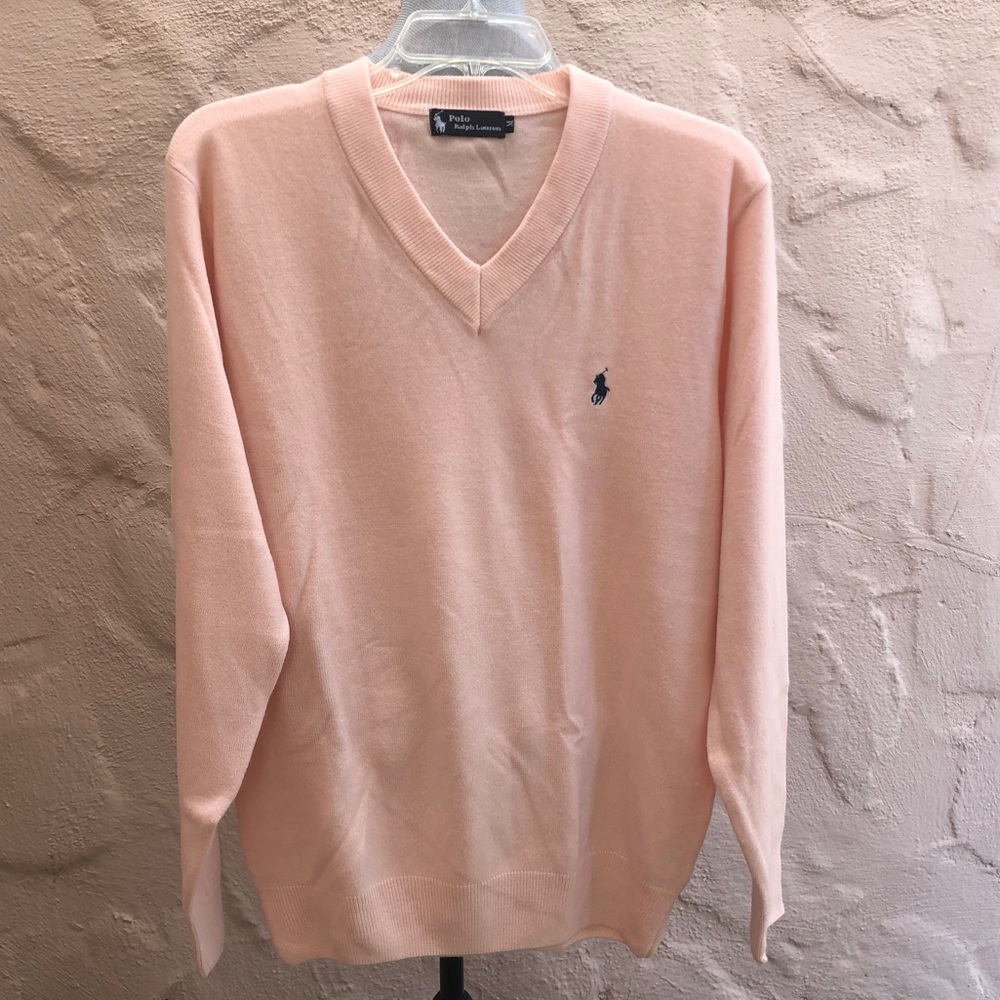 Men’s Ralph Lauren Polo Pink Sweater
